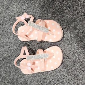 Toddler Girl Light Pink Sandals